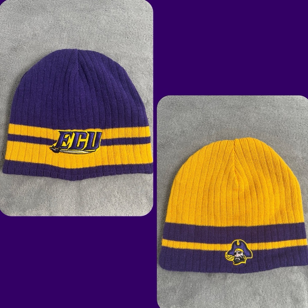 East Carolina Pirates Reversible Purple & Gold Beanie